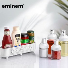 طقم أواني طهي زجاجي للتوابل والزيت 5 قطع من إيمينيم  Eminem Ensemble de cuisine 5 Pcs en verre pour épices et huiles