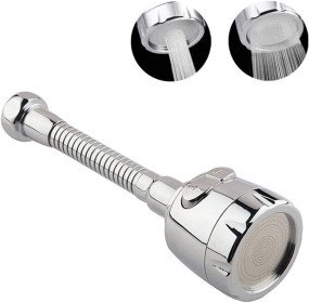 أنبوب تمديد صنبور المطبخ من الفولاذ المقاوم للصدأ   Tuyau d'extension de robinet de cuisine en acier inoxydable