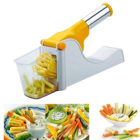 قطاعة خضروات يدوية متعددة الاستخدامات   Coupe- légumes manuel polyvalent