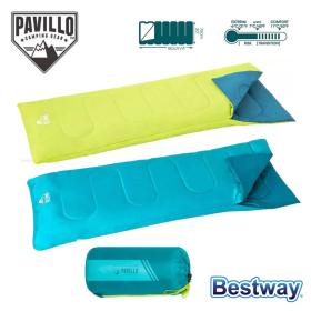 Pavillo Sac de Couchage Confortable 7~11°C 180 x 75cm Bestway#68099_مثالي للمغامرين اللي يحبوا الراحة الخفيفة