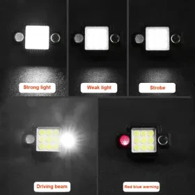 Lampe frontale Portable COB+XPG multifonctionnelle magnétique USB TYPE-Cإضاءة مزدوجة، مغناطيس، وشحن سريع... كل شيء في مصباح واحد!