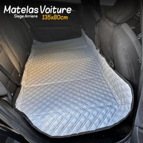 Matelas de Voiture Pliable avec Sangles Solides pour Siege Arrière_سرير متنقل قابل للطي لراحة مثالية في المقعد الخلفي.
