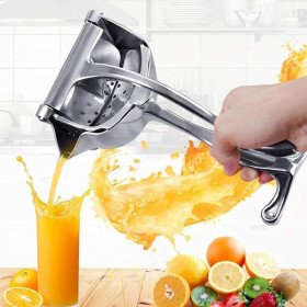 عصارة يدوية من الألومنيوم لعصير الفاكهة المنعش   Presse-agrumes à main en aluminium pour Jus de fruits rafraîchissant
