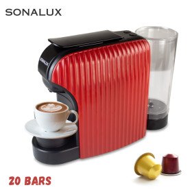 ماكينة صنع القهوة سونالوكس نسبرسو 20 بار 1400 واط     Sonalux Cafetière Nespresso 20 bars 1400 w
